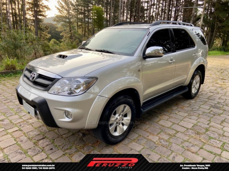 hilux sw4 3.0 srv 4x4 16v turbo intercooler diesel 4p automatico 2007 nova prata