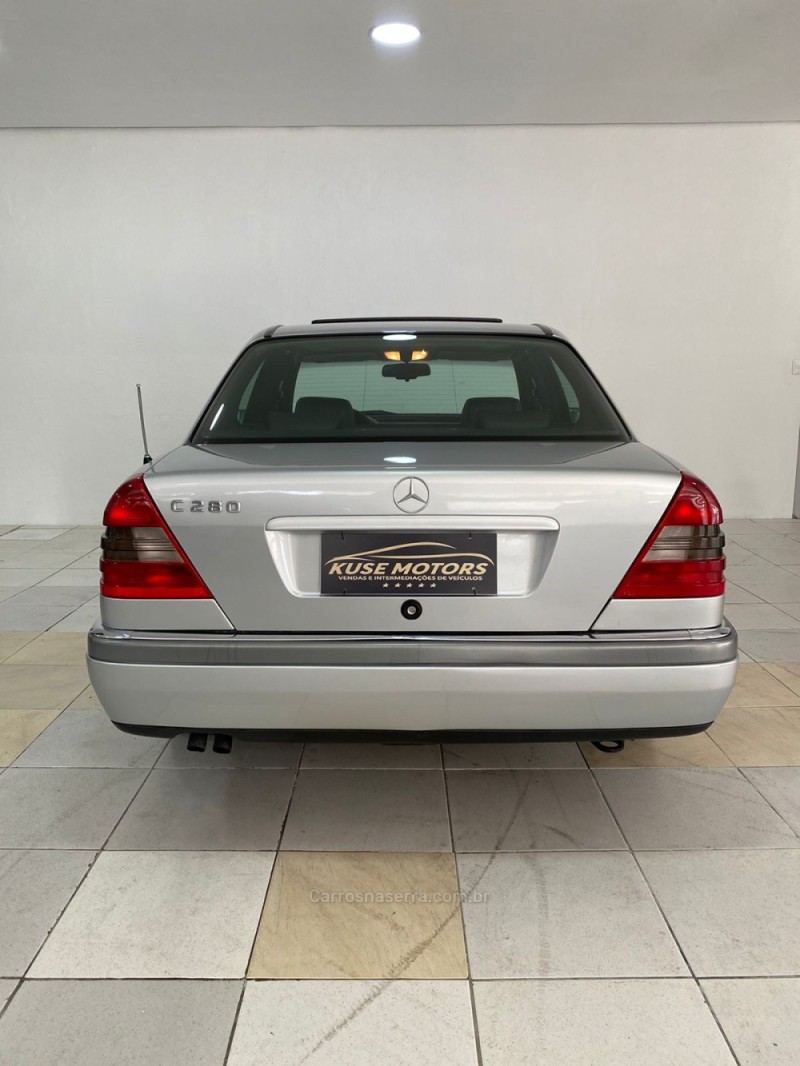 C 280 2.8 ELEGANCE 6 CILINDROS GASOLINA 4P AUTOMÁTICO - 1997 - CAXIAS DO SUL