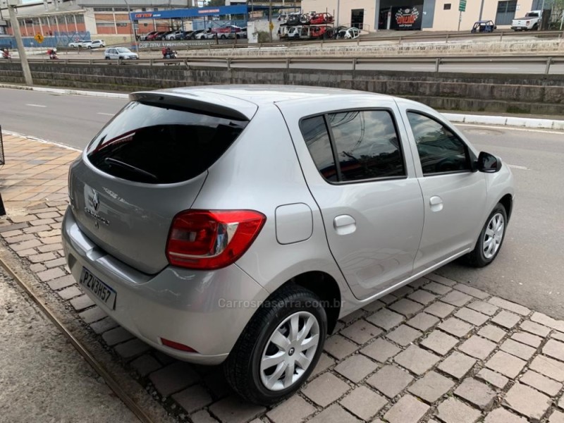 SANDERO 1.0 AUTHENTIQUE 12V FLEX 4P MANUAL - 2018 - CAXIAS DO SUL
