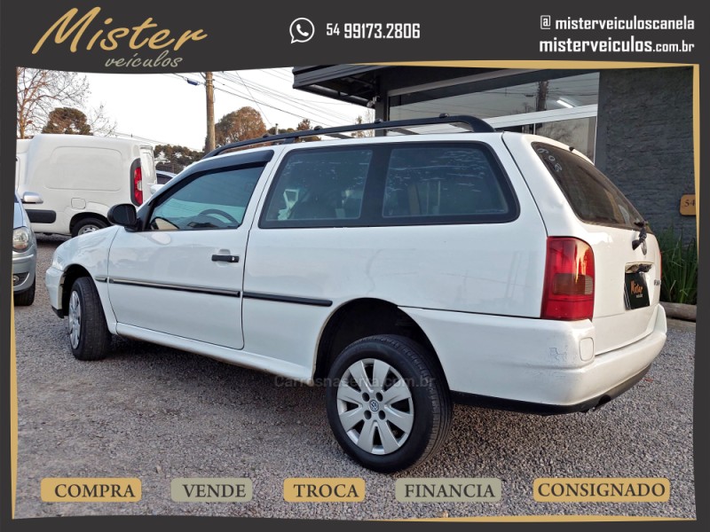 PARATI 1.6 MI CL 8V GASOLINA 2P MANUAL - 1997 - CANELA