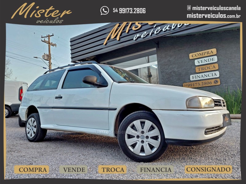 PARATI 1.6 MI CL 8V GASOLINA 2P MANUAL - 1997 - CANELA