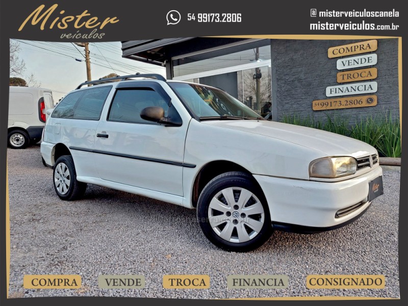 PARATI 1.6 MI CL 8V GASOLINA 2P MANUAL - 1997 - CANELA