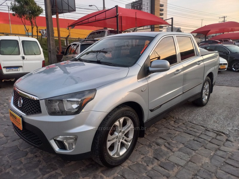 actyon sports 2.0 gls 4x4 cd 16v turbo intercooler diesel 4p automatico 2013 farroupilha