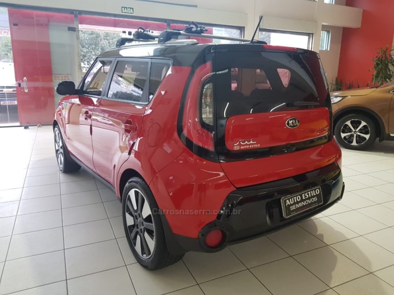 SOUL 1.6 EX 16V FLEX 4P AUTOMÁTICO - 2016 - CAXIAS DO SUL