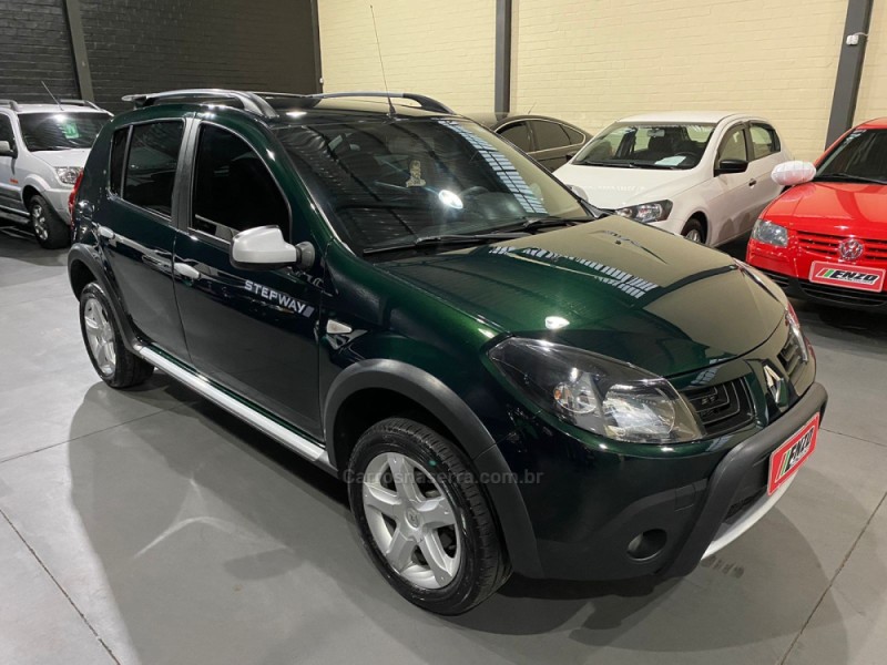 sandero 1.6 stepway 16v flex 4p manual 2011 caxias do sul