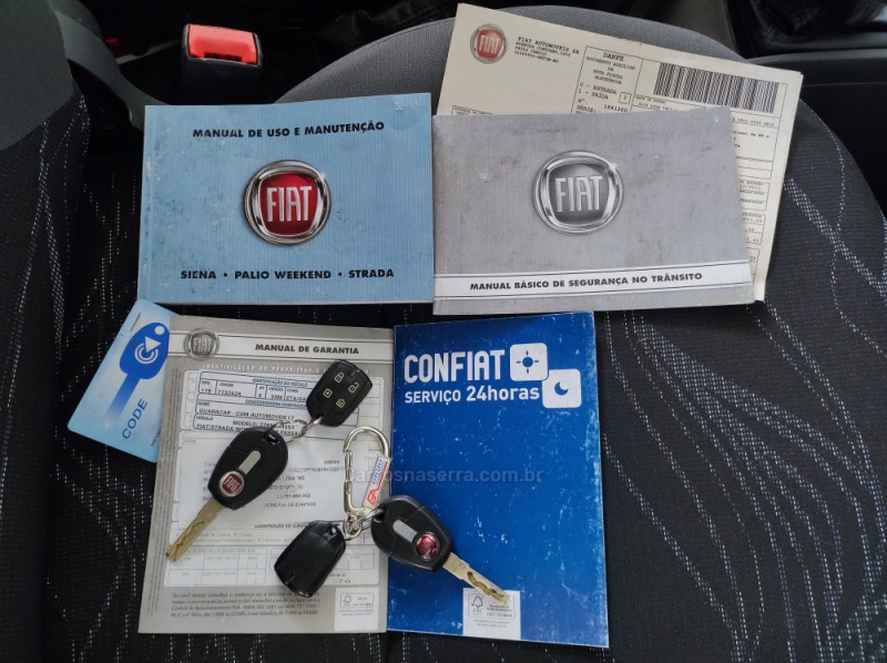 STRADA 1.4 MPI WORKING CE 8V FLEX 2P MANUAL - 2013 - TAPEJARA