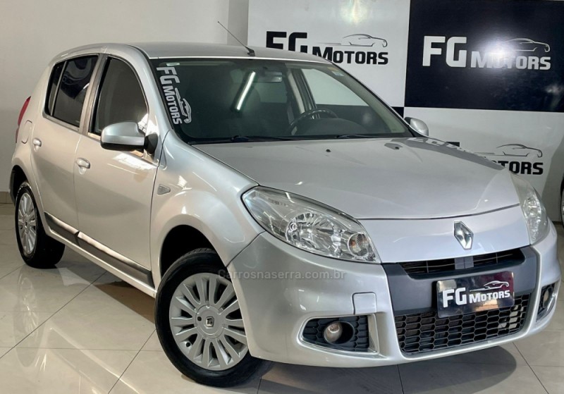 sandero 1.6 privilege 8v flex 4p automatico 2012 novo hamburgo