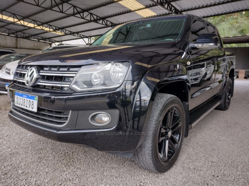AMAROK 2.0 HIGHLINE 4X4 CD 16V TURBO INTERCOOLER DIESEL 4P AUTOMÁTICO - 2016 - CAXIAS DO SUL