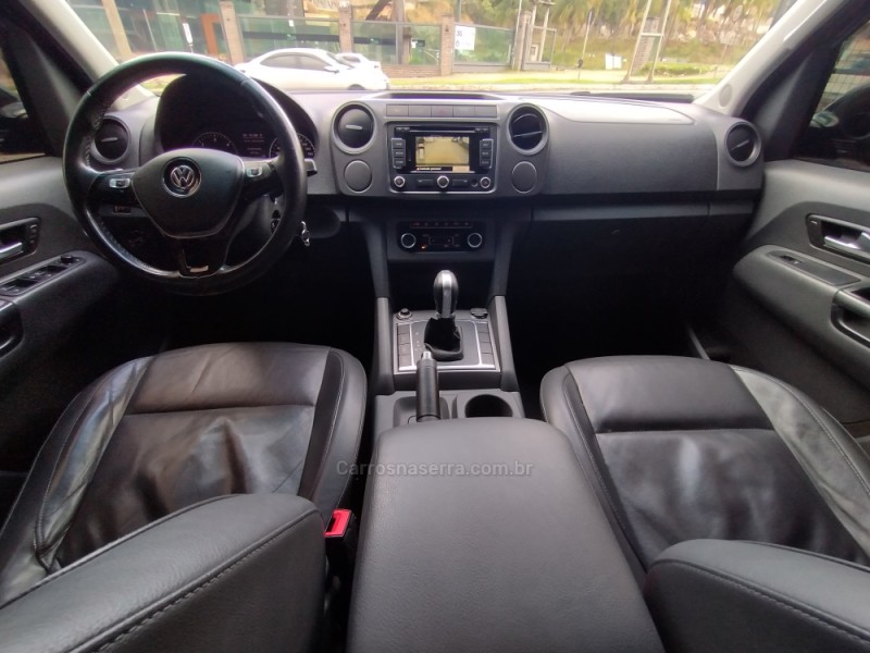AMAROK 2.0 HIGHLINE 4X4 CD 16V TURBO INTERCOOLER DIESEL 4P AUTOMÁTICO - 2016 - CAXIAS DO SUL