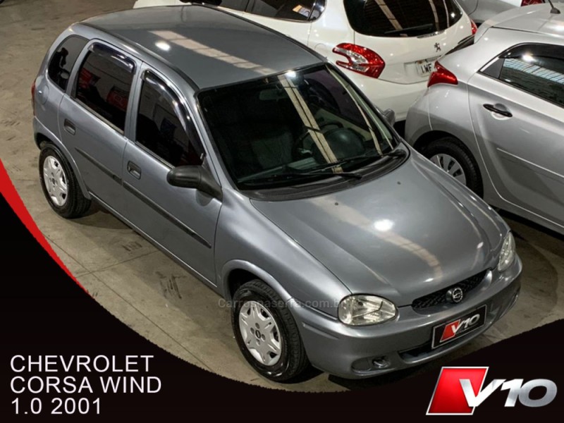 corsa 1.0 mpf wind 8v gasolina 4p manual 2001 caxias do sul