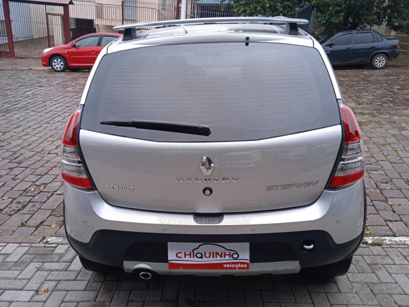 SANDERO 1.6 STEPWAY 16V FLEX 4P AUTOMÁTICO - 2013 - CAXIAS DO SUL