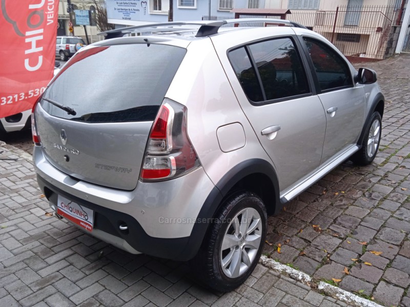 SANDERO 1.6 STEPWAY 16V FLEX 4P AUTOMÁTICO - 2013 - CAXIAS DO SUL