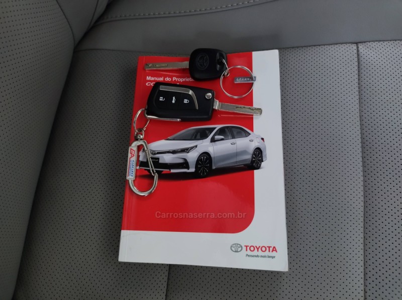 COROLLA 1.8 GLI UPPER 16V FLEX 4P AUTOMÁTICO - 2019 - TAPEJARA