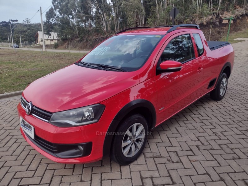 saveiro 1.6 mi ce 8v flex 2p manual g.vi 2014 canela