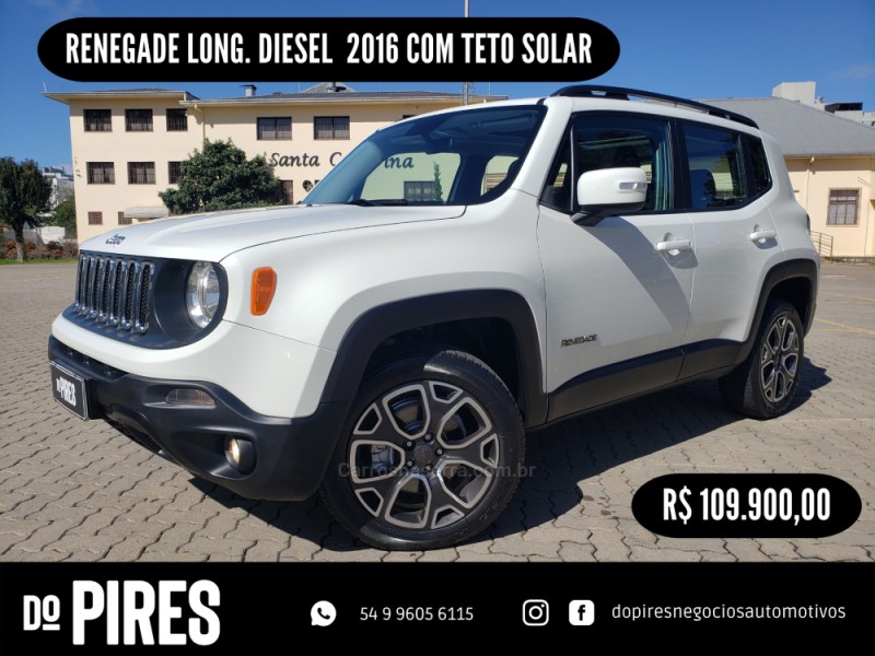 RENEGADE 2.0 16V TURBO DIESEL LONGITUDE 4P 4X4 AUTOMÁTICO