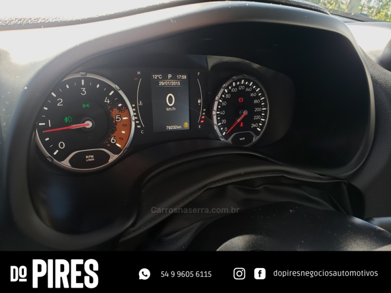 RENEGADE 2.0 16V TURBO DIESEL LONGITUDE 4P 4X4 AUTOMÁTICO - 2016 - CAXIAS DO SUL