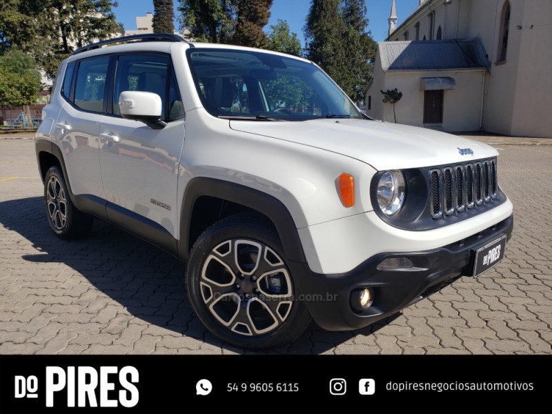 RENEGADE 2.0 16V TURBO DIESEL LONGITUDE 4P 4X4 AUTOMÁTICO - 2016 - CAXIAS DO SUL