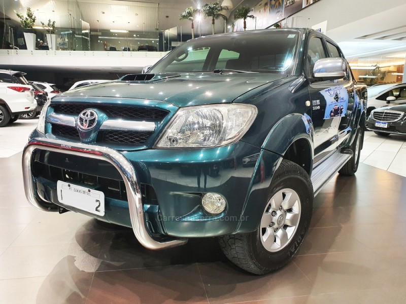 hilux 3.0 srv 4x4 cd 16v turbo intercooler diesel 4p automatico 2008 farroupilha