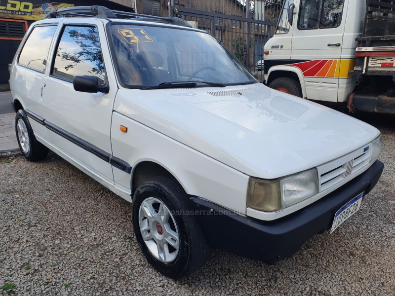 UNO 1.3 SX 8V GASOLINA 2P MANUAL - 1991 - CAXIAS DO SUL