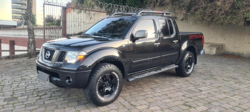 frontier 2.5 se attack 4x4 cd turbo eletronic diesel 4p manual 2013 caxias do sul