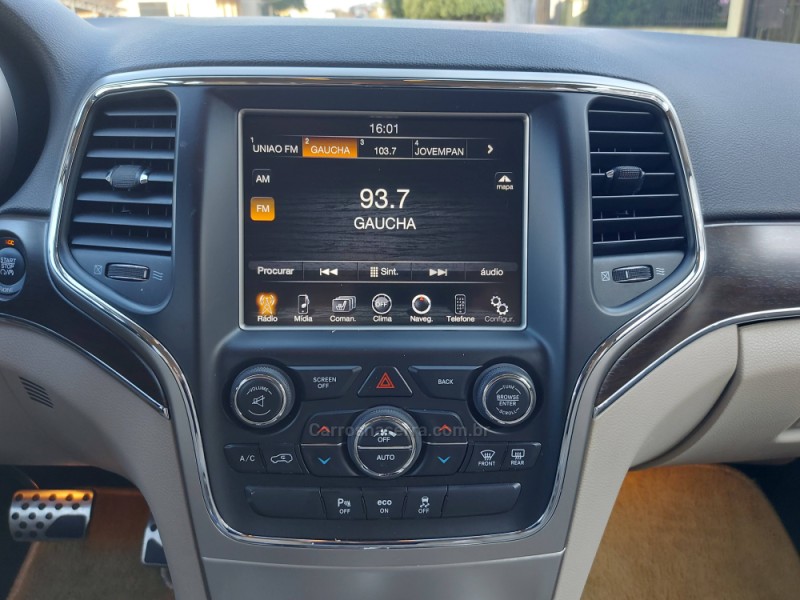 GRAND CHEROKEE 3.0 LIMITED 4X4 V6 24V TURBO DIESEL 4P AUTOMÁTICO - 2015 - NOVO HAMBURGO