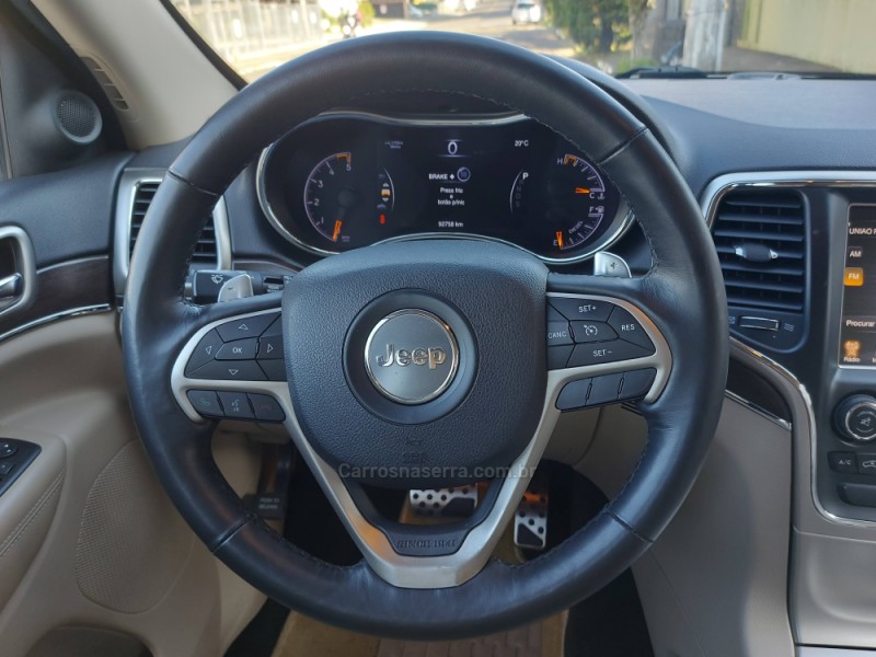 GRAND CHEROKEE 3.0 LIMITED 4X4 V6 24V TURBO DIESEL 4P AUTOMÁTICO - 2015 - NOVO HAMBURGO