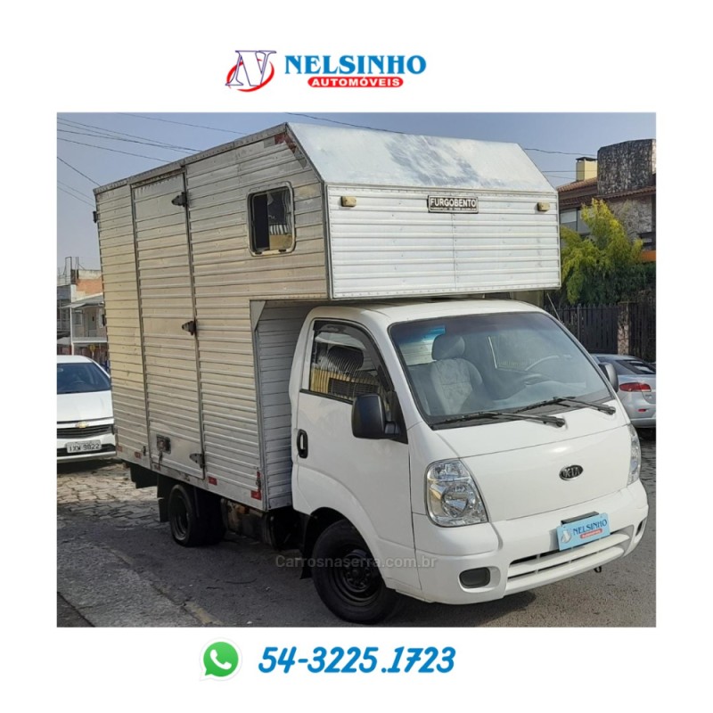 bongo 2.5 k 2500 4x2 cs turbo diesel 2p manual 2009 caxias do sul