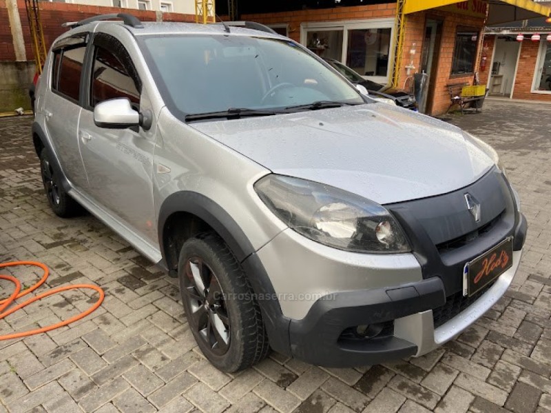SANDERO 1.6 STEPWAY 16V FLEX 4P MANUAL - 2012 - CANELA
