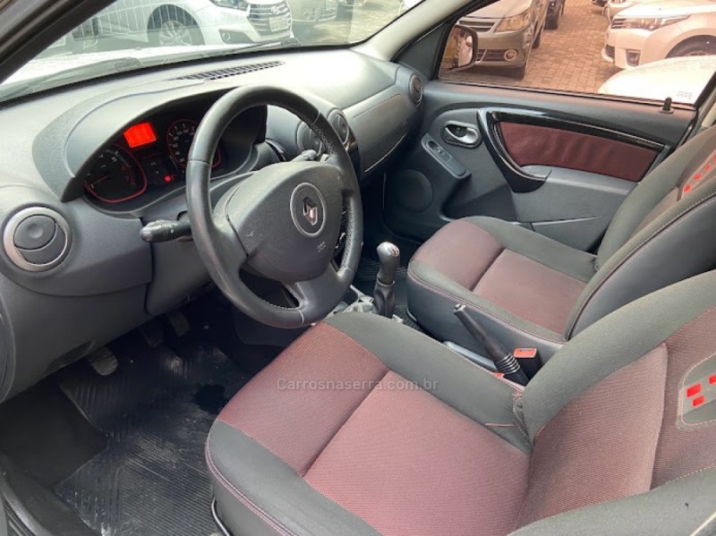 SANDERO 1.6 STEPWAY 16V FLEX 4P MANUAL - 2012 - CANELA