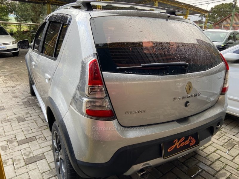 SANDERO 1.6 STEPWAY 16V FLEX 4P MANUAL - 2012 - CANELA