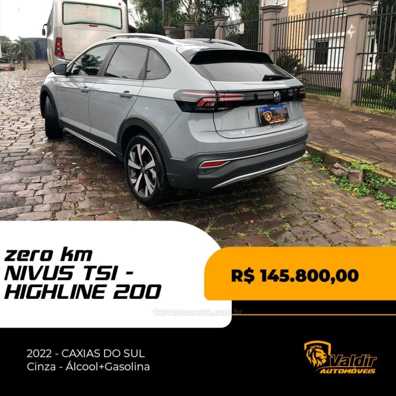 NIVUS 1.0 TSI HIGHLINE FLEX 4P AUTOMÁTICO - 2022 - CAXIAS DO SUL