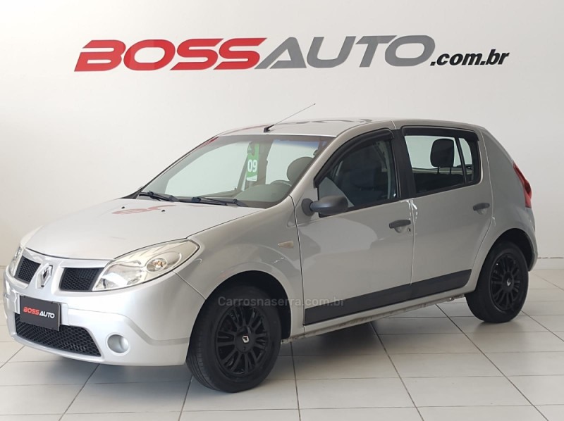 sandero 1.6 expression 8v flex 4p manual 2009 caxias do sul