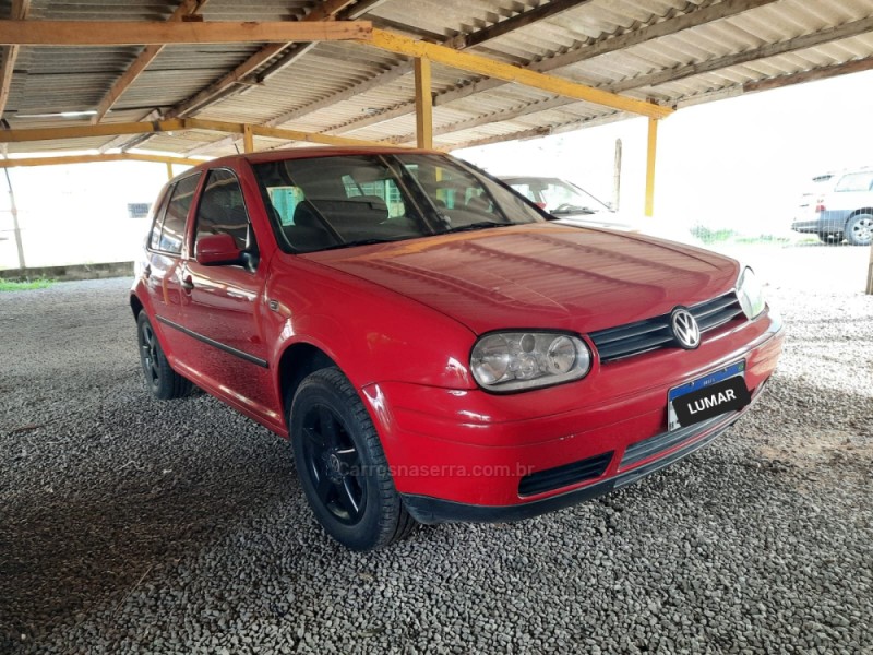 GOLF 1.6 8V GASOLINA 4P MANUAL - 2001 - GARIBALDI