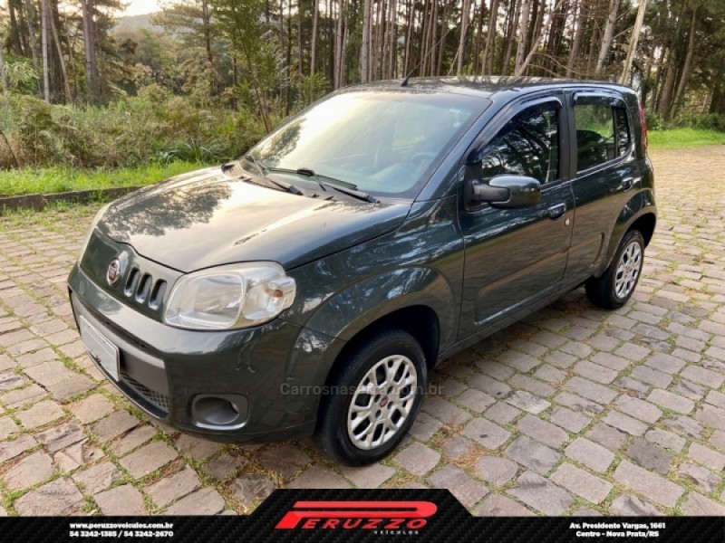 uno 1.0 evo vivace 8v flex 4p manual 2012 nova prata