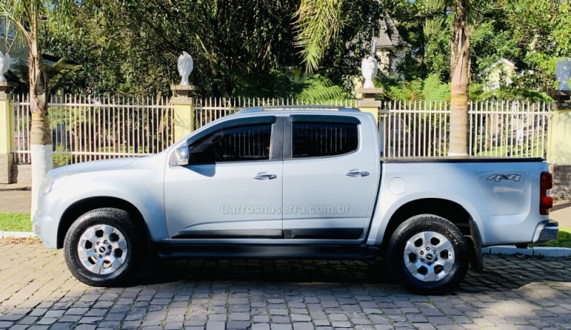 S10 2.8 LTZ 4X2 CD 16V TURBO DIESEL 4P AUTOMÁTICO - 2013 - CANELA