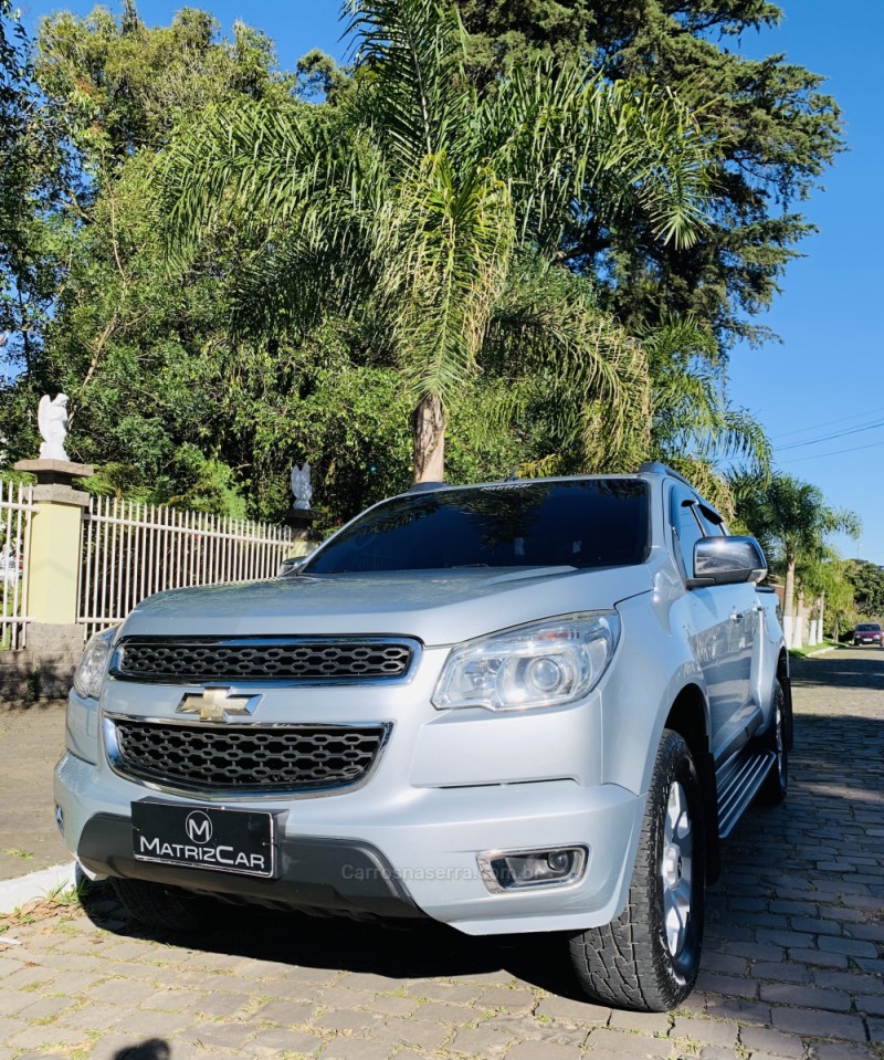 S10 2.8 LTZ 4X2 CD 16V TURBO DIESEL 4P AUTOMÁTICO - 2013 - CANELA