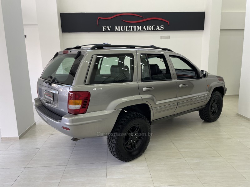 GRAND CHEROKEE 4.7 LIMITED 4X4 V8 16V GASOLINA 4P AUTOMÁTICO - 1999 - BENTO GONçALVES
