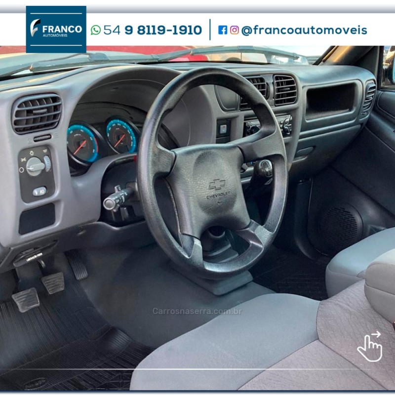 S10 2.8 COLINA 4X2 CS 12V TURBO ELECTRONIC INTERCOOLER DIESEL 2P MANUAL - 2011 - VACARIA