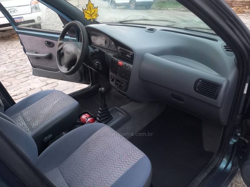PALIO 1.0 MPI CITY 8V GASOLINA 4P MANUAL - 2002 - FARROUPILHA