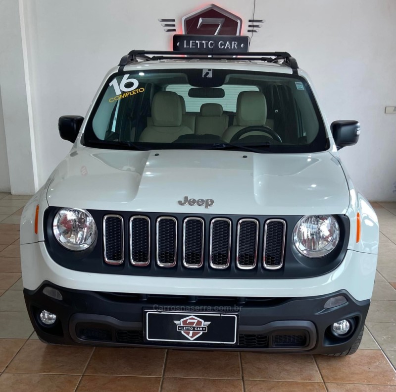 RENEGADE 2.0 16V TURBO DIESEL SPORT 4P 4X4 AUTOMÁTICO - 2016 - IGREJINHA