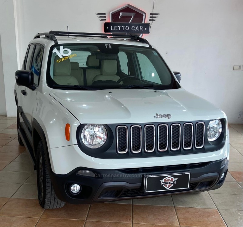 RENEGADE 2.0 16V TURBO DIESEL SPORT 4P 4X4 AUTOMÁTICO - 2016 - IGREJINHA