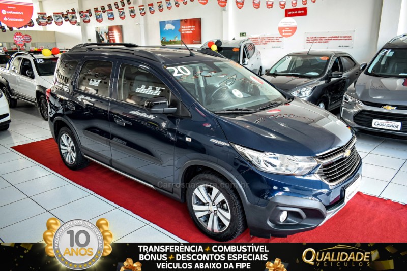 spin 1.8 activ 8v flex 4p automatico 2020 santa cruz do sul