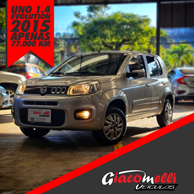 UNO 1.4 EVO EVOLUTION 8V FLEX 4P MANUAL