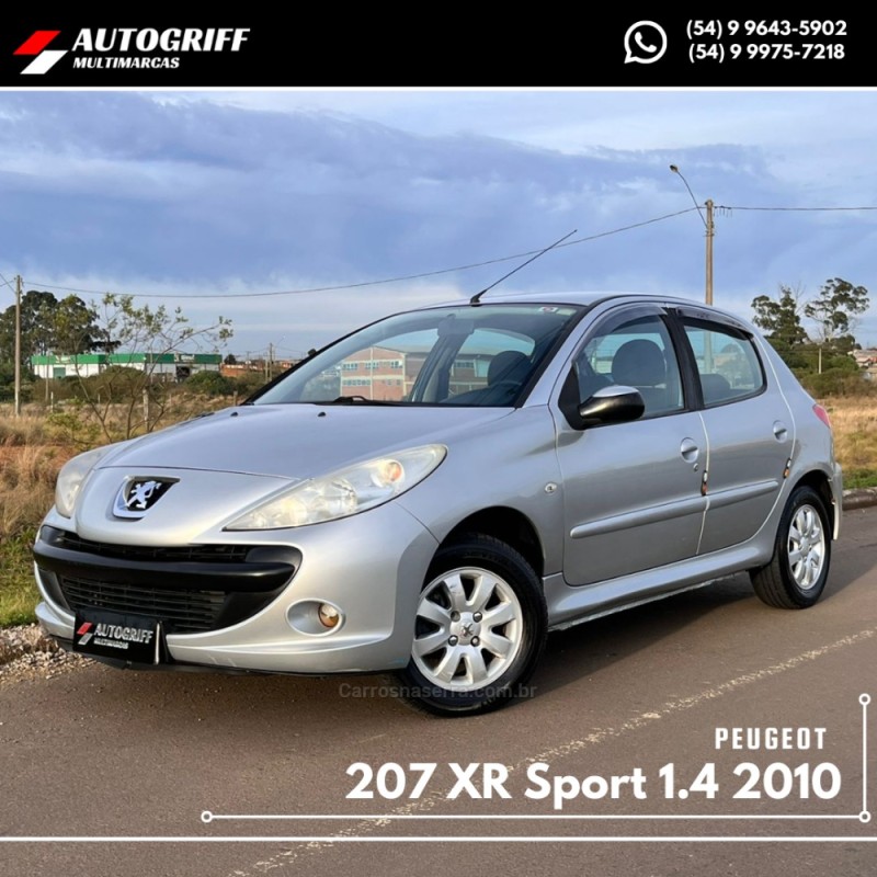 207 1.4 xr sport 8v flex 4p manual 2010 vacaria