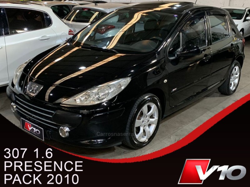 307 1.6 PRESENCE PACK 16V FLEX 4P MANUAL - 2010 - CAXIAS DO SUL