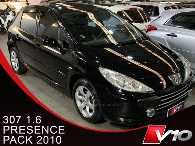 307 1.6 PRESENCE PACK 16V FLEX 4P MANUAL - 2010 - CAXIAS DO SUL
