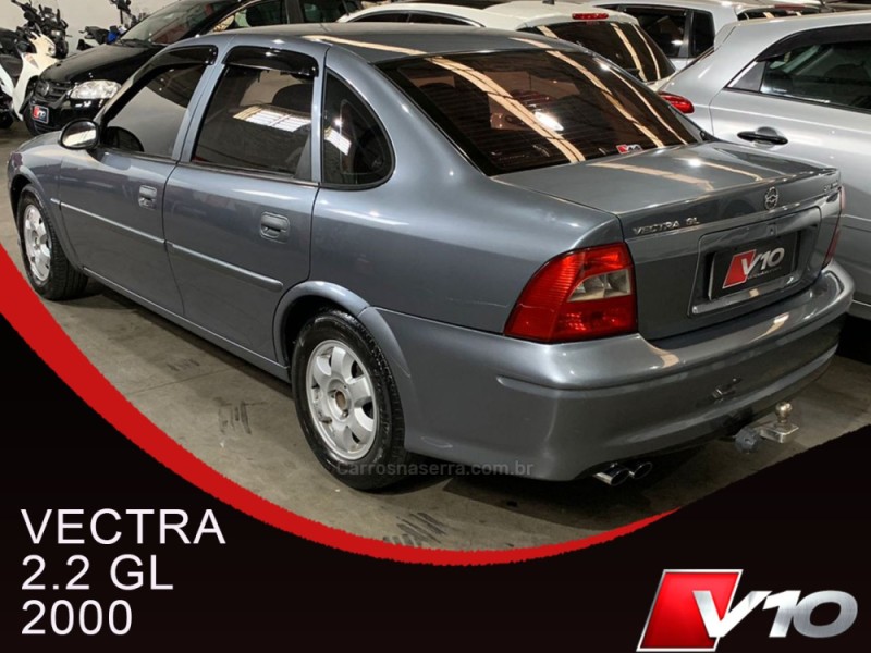 VECTRA 2.2 MPFI GL 8V GASOLINA 4P MANUAL - 2000 - CAXIAS DO SUL