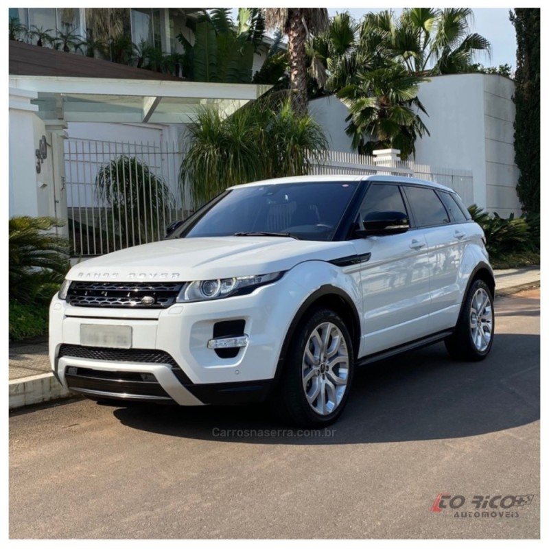 range rover evoque 2.0 dynamic 4wd 16v gasolina 4p automatico 2013 campo bom