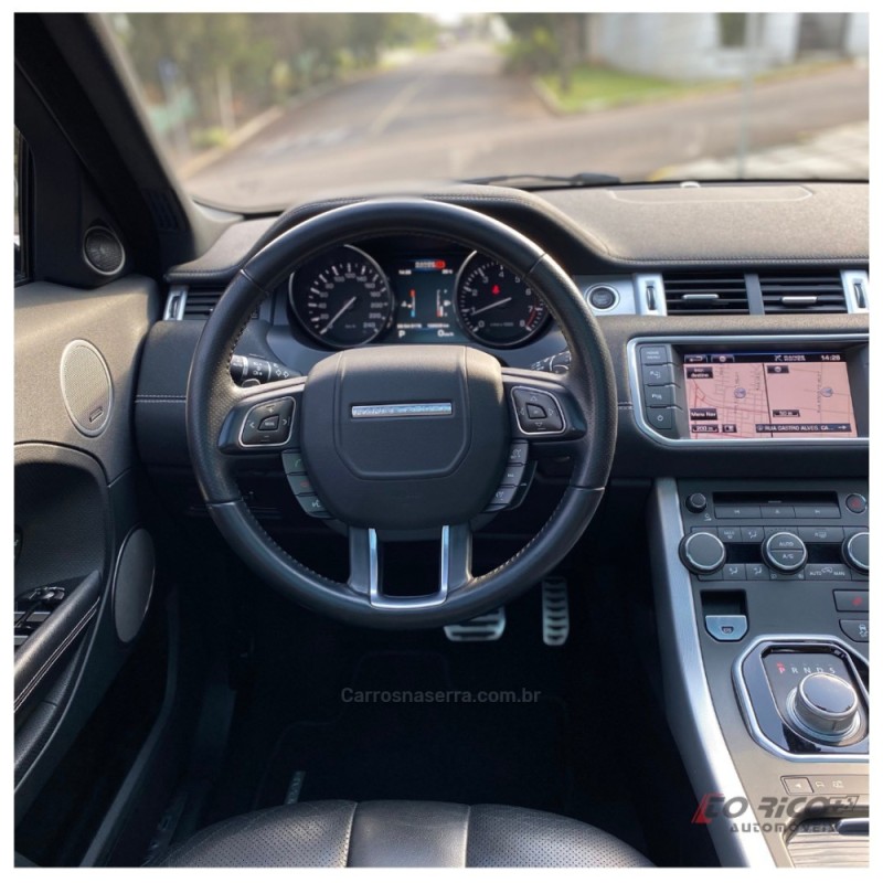 RANGE ROVER EVOQUE 2.0 DYNAMIC 4WD 16V GASOLINA 4P AUTOMÁTICO - 2013 - CAMPO BOM