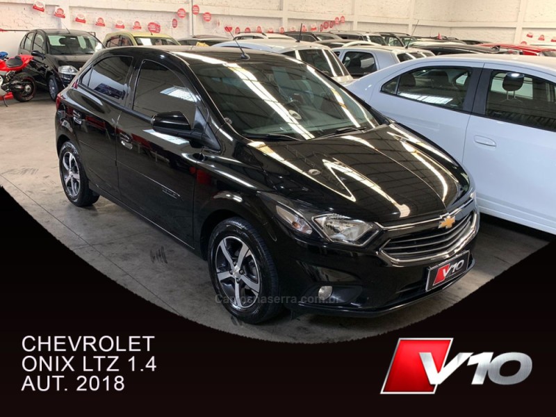 ONIX 1.4 MPFI LTZ 8V FLEX 4P AUTOMÁTICO - 2018 - CAXIAS DO SUL